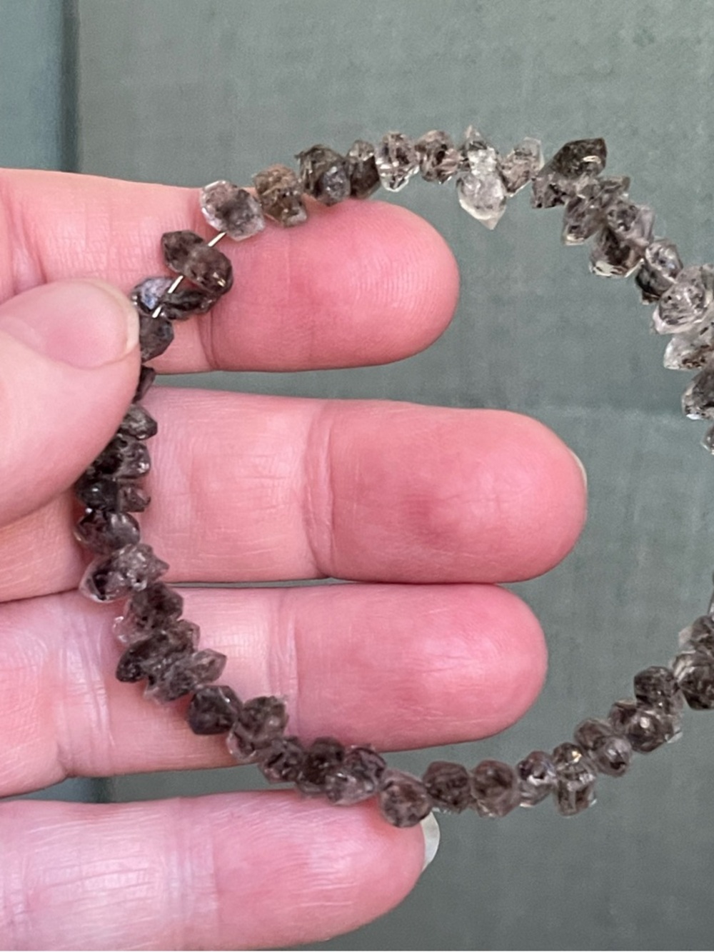 Genuine Herkimer diamond bracelet - Picture 7 of 7
